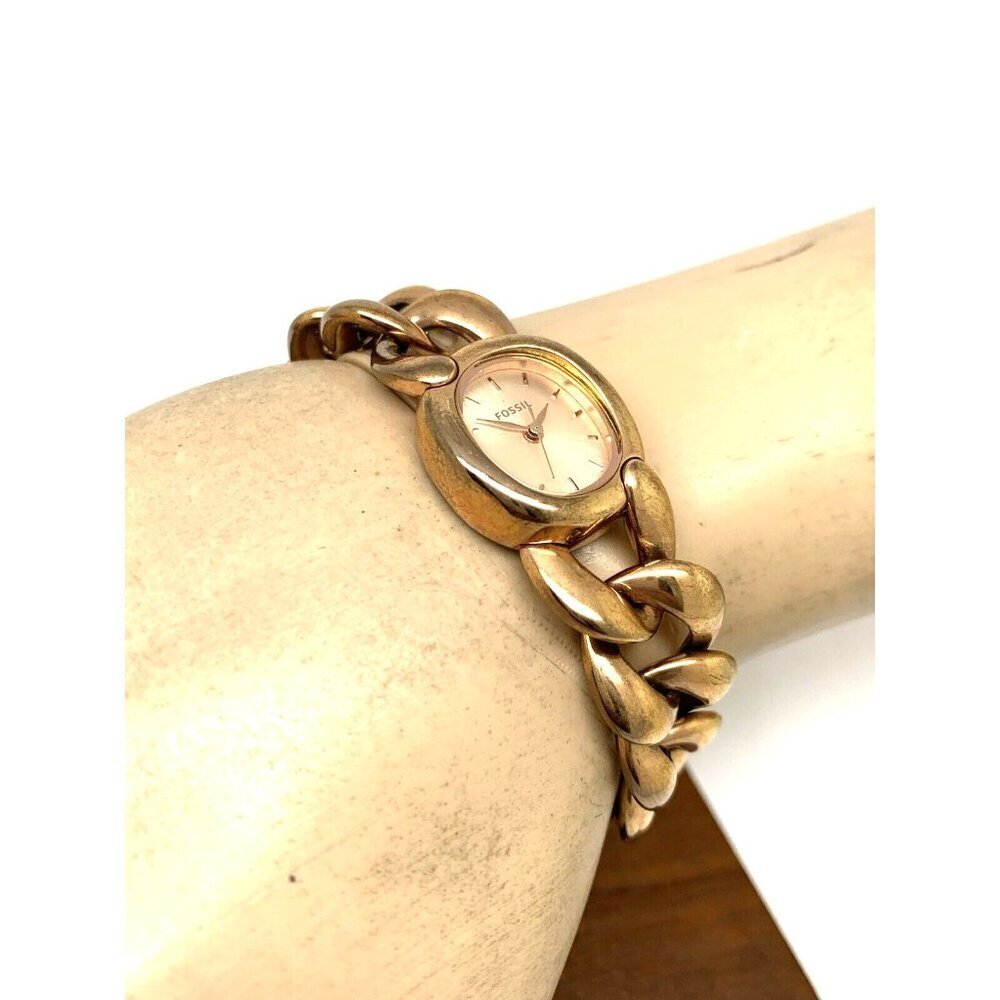 Fossil Women's Watch ES3459 Quartz Rose Gold Tone Stainless Steel 20mm - Picture 5 of 11